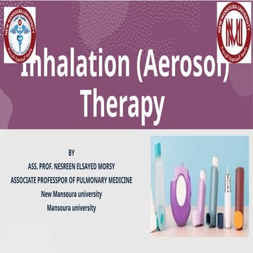 Inhalation Therapy of lung disease mu.pptx