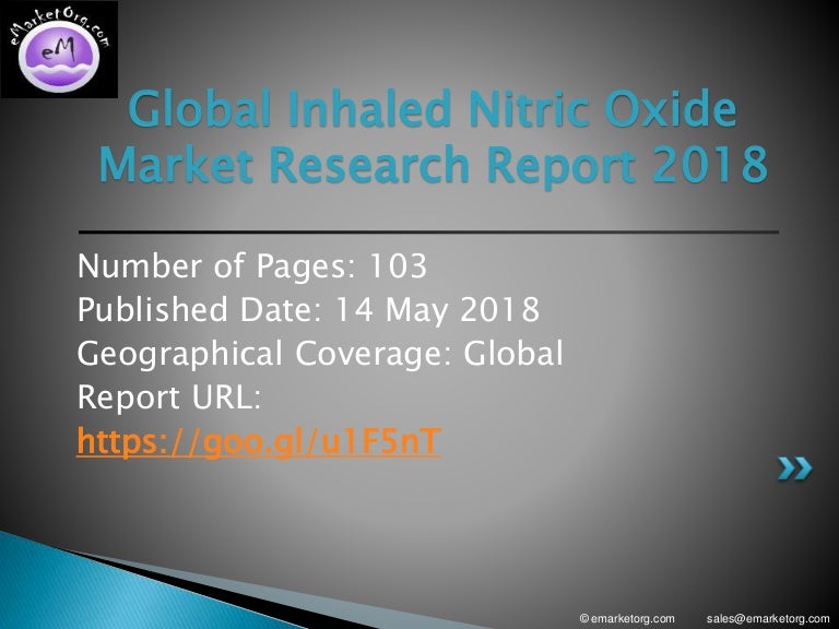 Inhaled Nitric Oxide Market Application Classification And Manufactu