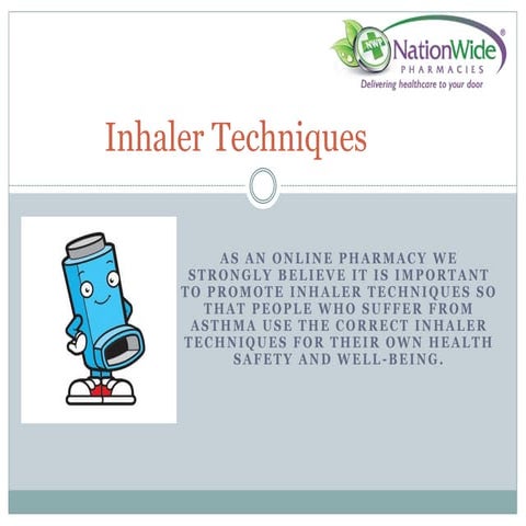 Inhaler techniques presentation