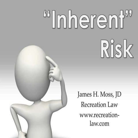 Inherent Risk: Should it be used in a Release - SRLA 2015 | PPTX