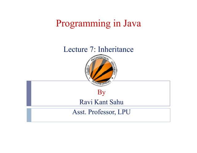 Inheritance | PPT