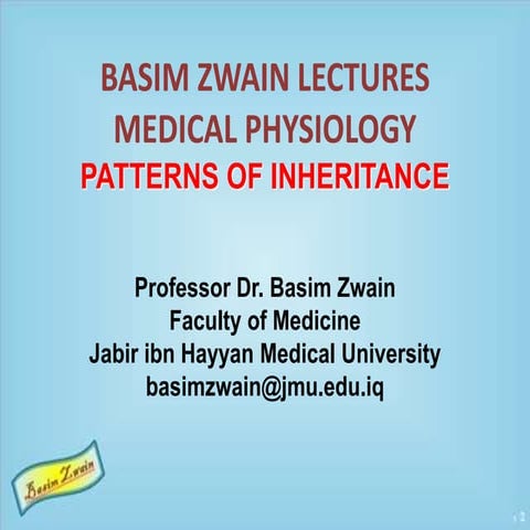 Basim Zwain Lectures- Inheritance