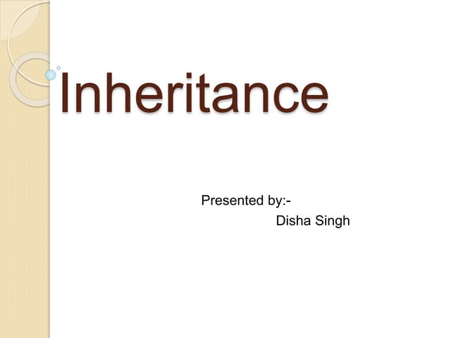 Inheritance