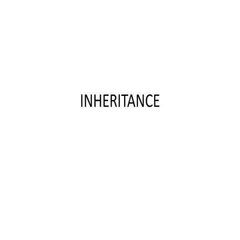 INHERITANCE.pptx