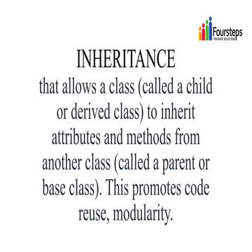 Inheritance in OOPS | PPTX