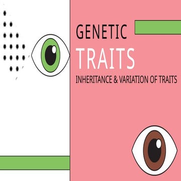 Middle School Science Lesson: Genetics, Inheritance and Variation | PPTX
