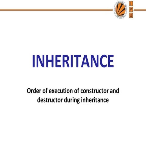 11 constructors in derived classes | PPT