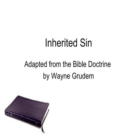 Inherited Sin