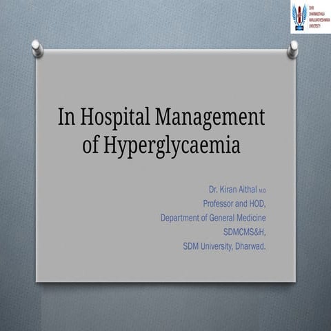 In hospital management of Hyperglycemia.pptx
