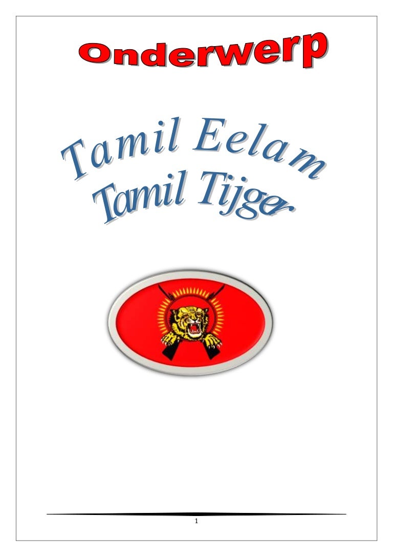 define tamil eelam