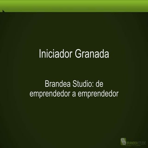 Iniciador Granada Brandea Studio