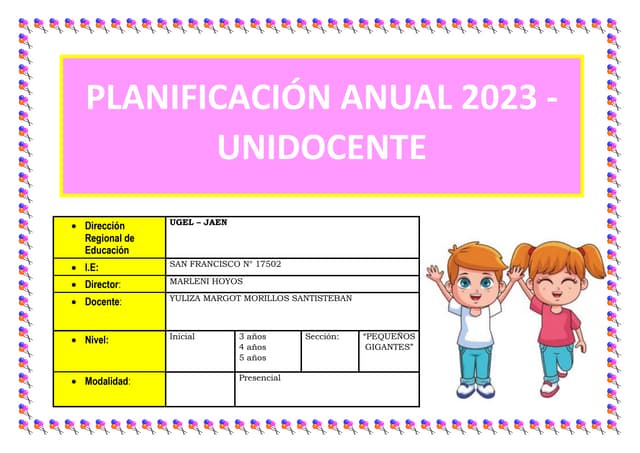 INICIAL UNIDOCENTE- PLANIFICACIÓN ANUAL 2023.docx