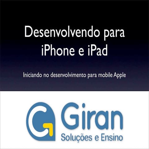 Iniciando com IphoneDev