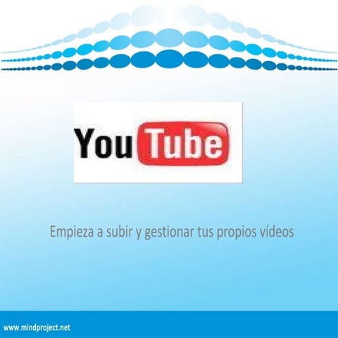 Manual de Iniciación en YouTube | PPTX