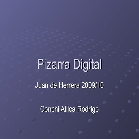 PIZARRA DIGITAL