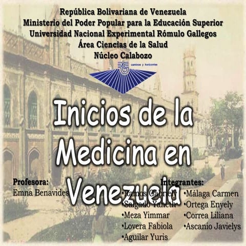 Inicios de la Medicina en Venezuela