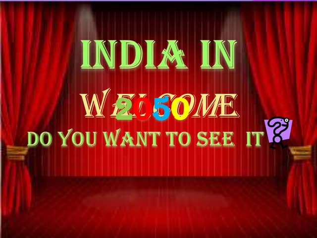 India in 2050