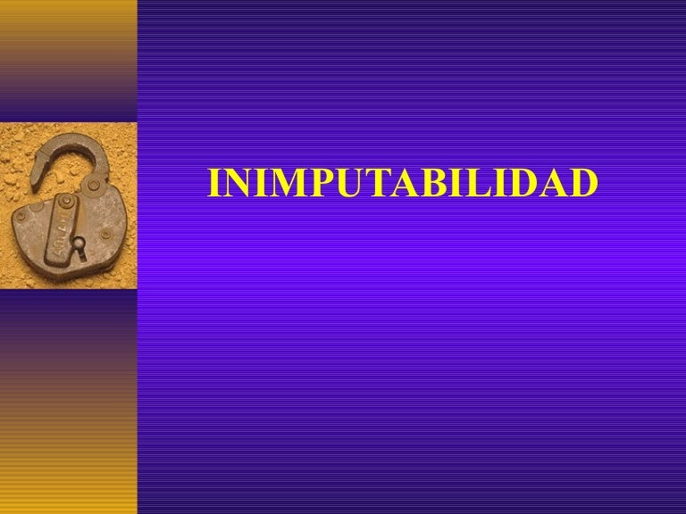 Imputabilidad