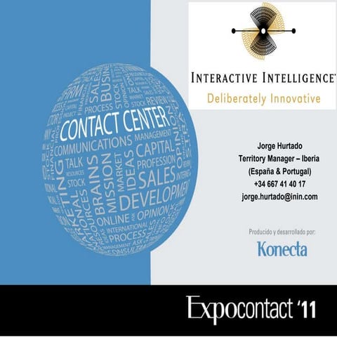 INTERACTIVE INTELLIGENCE Expocontact11