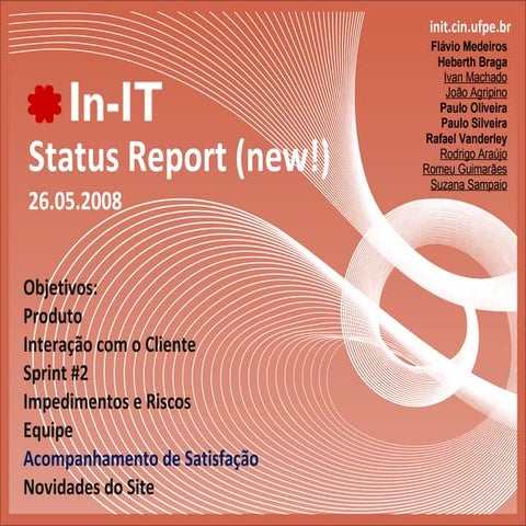 In-IT Status Report 20080526 | PPT