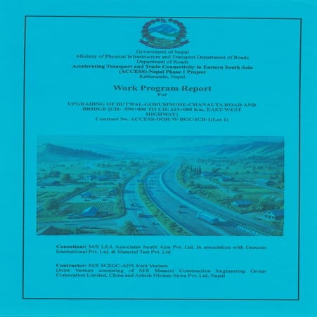 Sample Initial Work Program of an ICB Project | PDF
