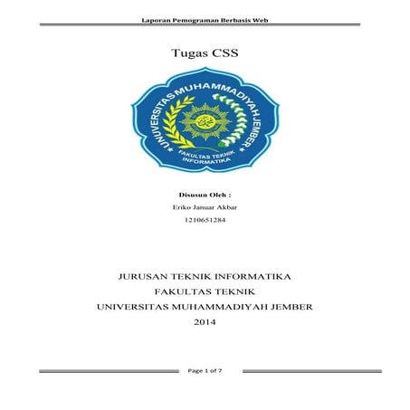 This Cascading Style Sheets