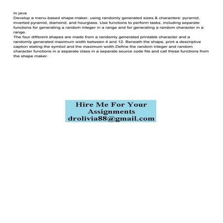 In java Develop a menubased shapemaker using randomly gen.pdf