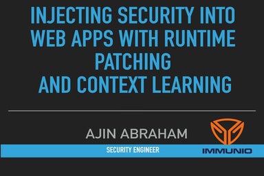 Injecting Security into vulnerable web apps at Runtime