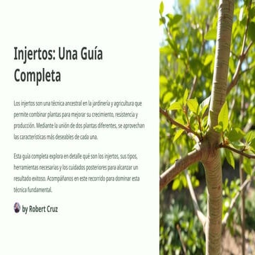 Injertos-Una-Guia-Completa puede tener varios significados según el ...
