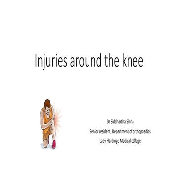Injuries around the knee