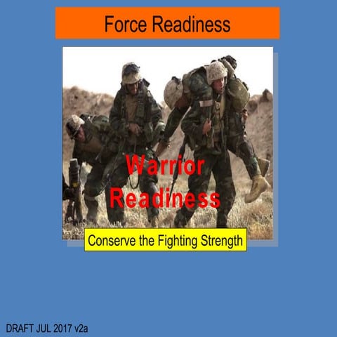 Injury attrit reduct mgmt options v2A10 | PPT