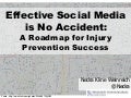Effective Social Media is No Accident: A Roadmap for Injury Prevention Success