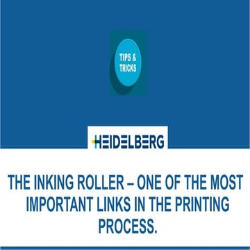 Inking roller