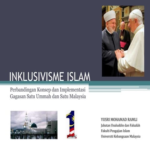 Inklusivisme Islam | PPTX