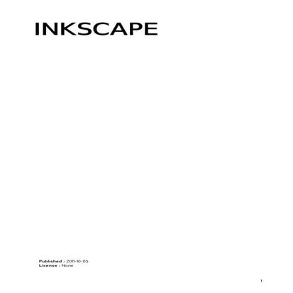 Tutorial Inkscape untuk membuat desain Infografik