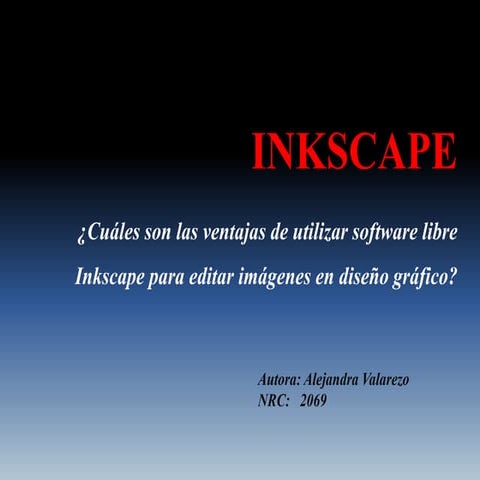 Diseño grafico con inkscape clase 1 | PPTX
