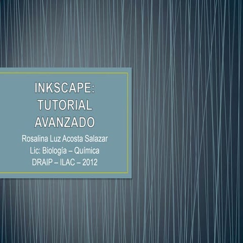 Inkscape tutoriañ formas | PPTX