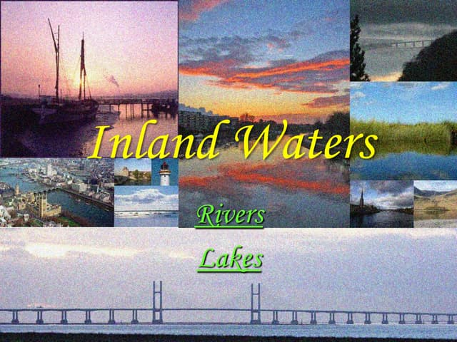Inland waters  PPT