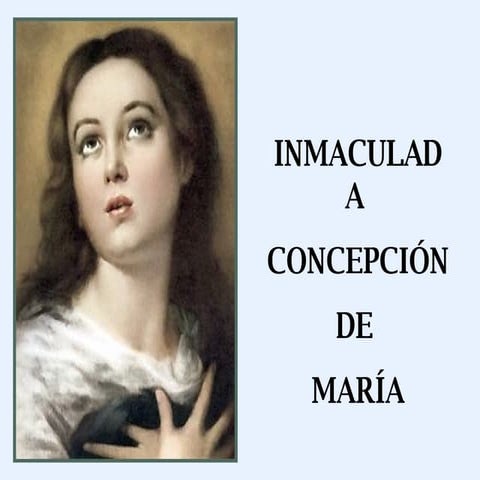 Inmaculada Concepción De María