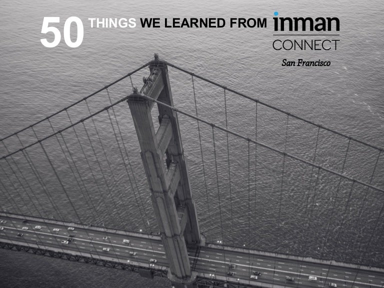Inman Connect Conference Summary