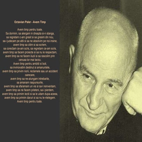 In Memoriam Octavian Paler