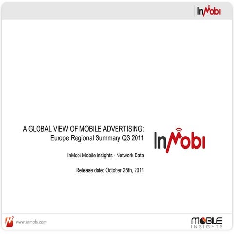 Q3 2011 - Europe Report
