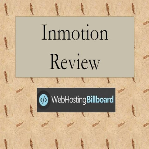 Inmotion review