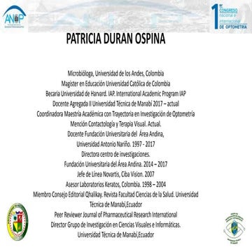 Inmunologia ocular y ojo seco patricia duran anop 2021