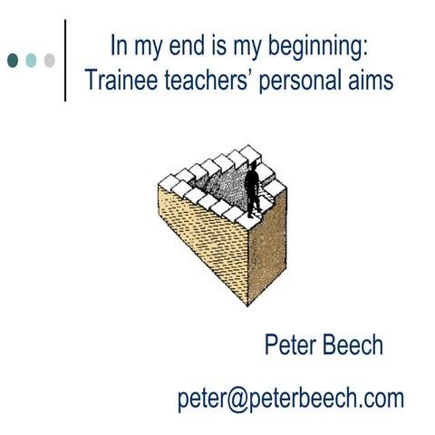 In my end is my beginning | PPT