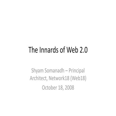 Innards of Web2.0 | PDF