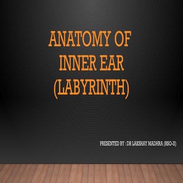 Structure of Ear - Anatomy and physiology .pptx