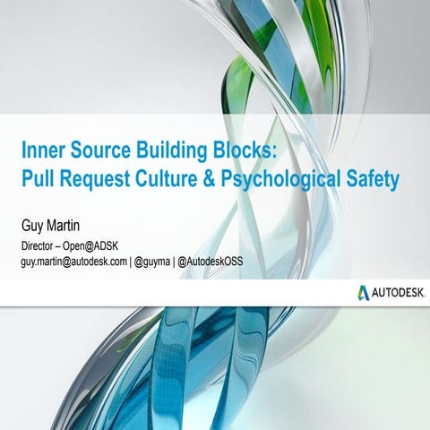 Inner Source Building Blocks: Pull Request Culture & Psychological Safety