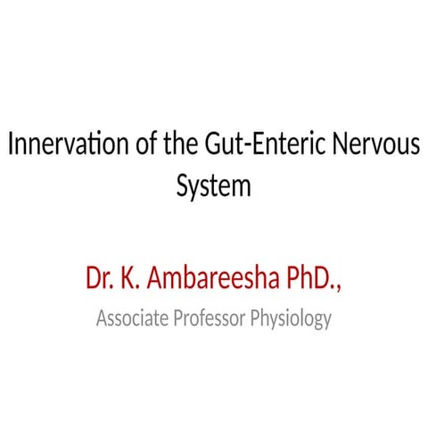 GIT Physiology I | PPTX