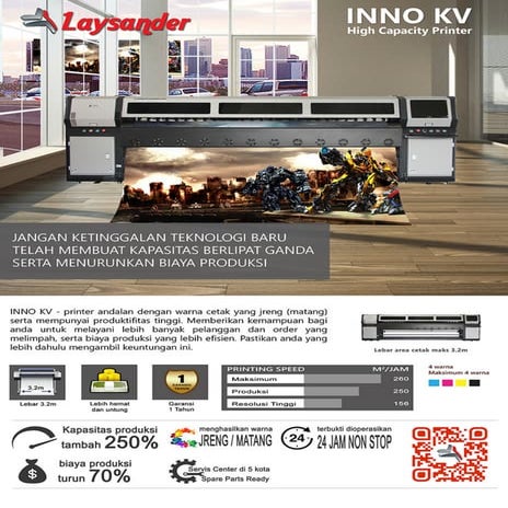 Mesin Digital Printing Inno kv | PDF